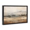 Stupell Industries Distant Tree Covered Mountain Black Framed Floater Canvas Wall Art, design by Creative Studio